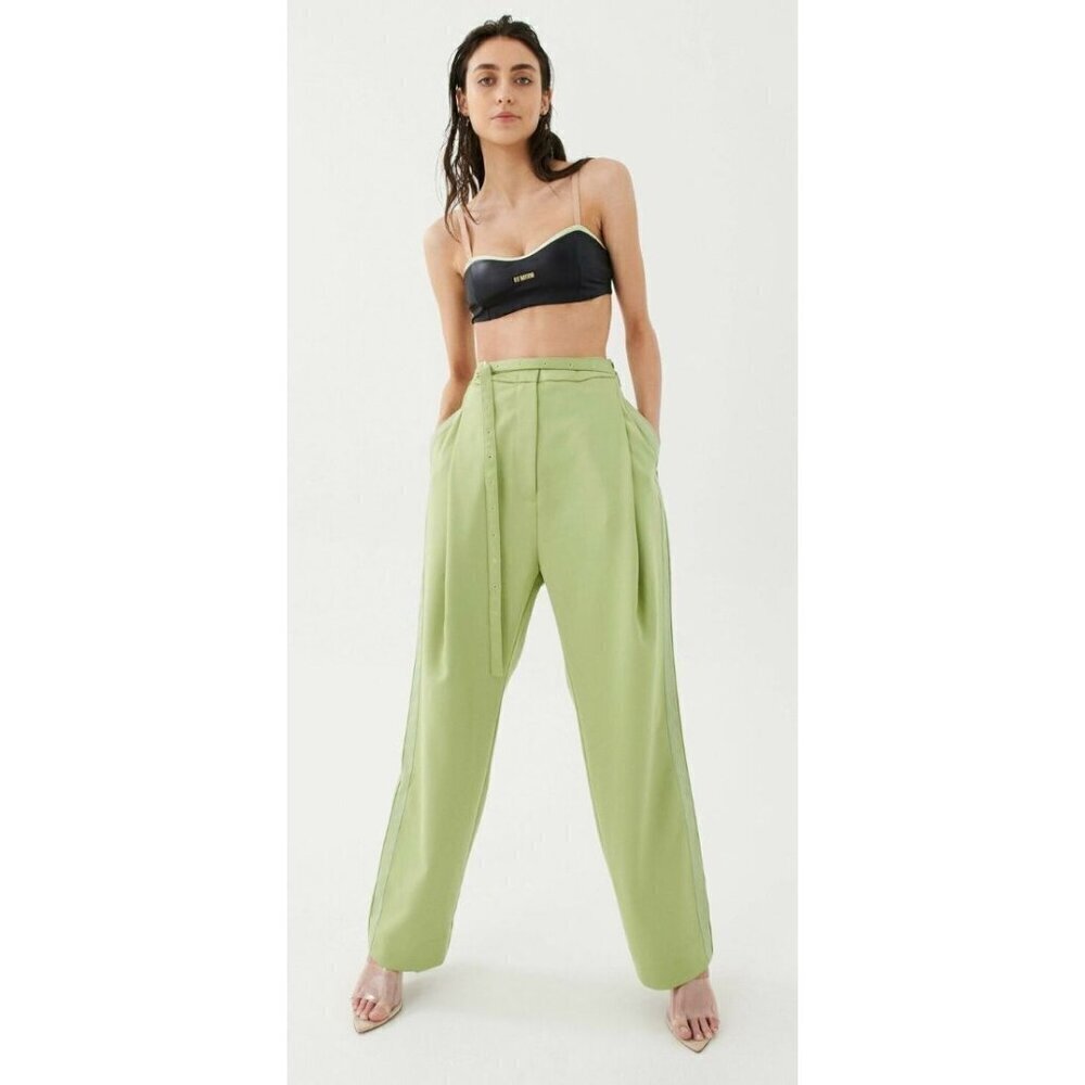 NWT P.E Nation Jump Pass Trouser Pant Green Tarragon-sz XL